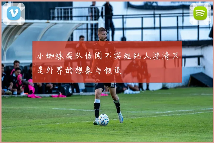 小蜘蛛离队传闻不实经纪人澄清只是外界的想象与假设